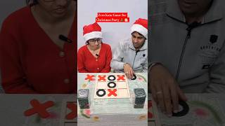 TicTacToe Christmas Party Games🎄🎅 shorts viralshorts trendingshorts boardgames indoorgames [upl. by Aicenert]