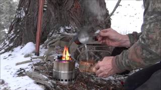 Coffee In The Woods and Carved Rattlesnake Walking Stick 44 [upl. by Pappano76]