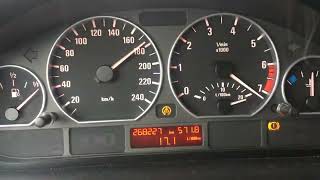 Bmw 330i E46 0210 kmh  7500rpm  M54B30 [upl. by Lahcym]