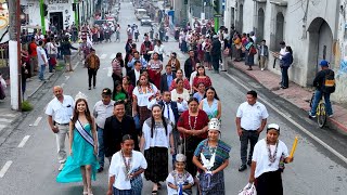 Desfile en Cobán Festival de Rabin Ajaw 2024 [upl. by Caravette]