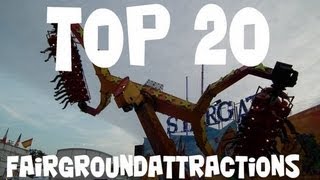 TOP 20 Fairgroundattractions Europe selected by Xtremeridesnl [upl. by Uird646]