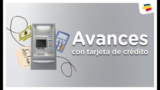 ¿Cómo funciona el avance de mi tarjeta de crédito  Bancolombia [upl. by Llewol899]