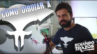 05 Como crear símbolos de comics  Como dibujar a Jonathan Snider [upl. by Aramaj]