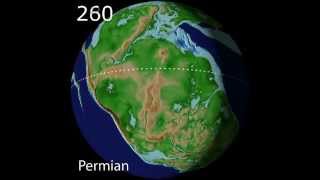 Plate Tectonics amp Paleogeography as Viewed from Space  Scotese Animation [upl. by Cammie750]