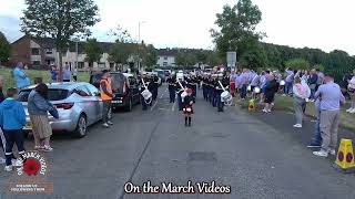 Derryloran Boyne Defenders  Rathcoole Protestant Boys Parade 2024 [upl. by Bean]