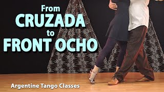 Exercise to improve Front Ochos in Argentine Tango [upl. by Sherourd]