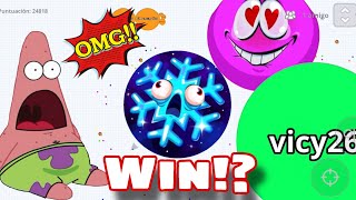 HOW TO DO TRICKS IN🎃 AGARIO MOBILE [upl. by Yeloc727]