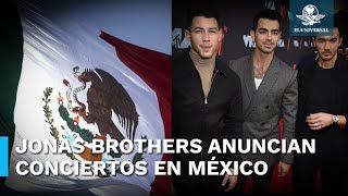 Los Jonas Brothers llegarán a México en 2024 [upl. by Pugh]