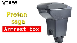 How to install Vtear for proton saga armrest 2016 2017 2018 [upl. by Netsew]