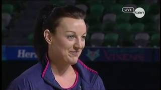 NETBALL 2012 ANZ CHAMPIONSHIP SEMI FINAL  MELBOURNE VIXENS vs MYSTICS [upl. by Graybill]