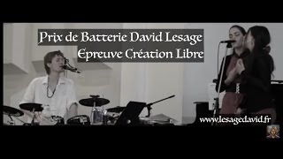 Création libre David Lesage Prix Batterie CNR Toulouse 11 Juin 2013 [upl. by Barbarese]