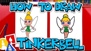 How To Draw A Cartoon Tinkerbell [upl. by Udelle]