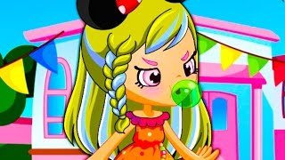 Bubbleisha Shopkin Girl  Cartoon Game Movie for Kids  Shopkins Shoppies Full Episodes [upl. by Belcher]