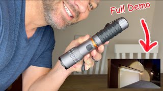 Nebo Slyde King Flashlight Demo and Review [upl. by Ailsun]