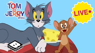 🔴 LIVE Tom and Jerry  1 Hour Compilation  The Tom amp Jerry Show  Boomerang TV [upl. by Ahidam]