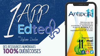 Antidote 11 à 1 APP Edteq [upl. by Fineman18]