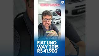 Fiat Uno Way 2015 com apenas 26 mil km rodados [upl. by Harpp435]