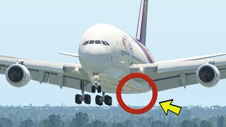 A380 Pilot Became A Hero With This Emergency Landing XP11 [upl. by Aicenek]