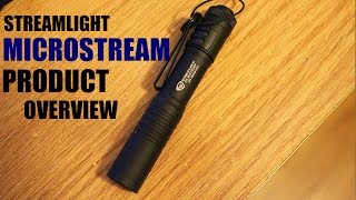 Streamlight Microstream Mini EDC Flashlight ReviewOverview [upl. by Eidnarb]