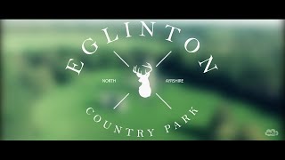 Aerial shots Eglinton country park Ayrshire Scotland  Dji Phantom 3 [upl. by Holms]