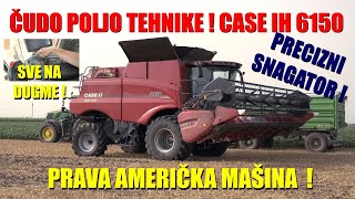 ČUDO  AMERIČKE POLJOTEHNIKE  KOMBAJN CASE IH 6150  evo ŠTA SVE MOŽE MOĆNI snagator iz AMERIKE [upl. by Nitsew849]