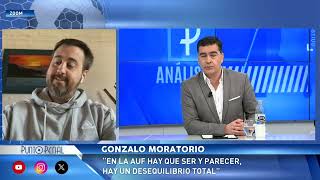 GONZALO MORATORIO HABLAMOS CON EL DELEGADO DE PEÑAROL EN LA AUF [upl. by Thora354]