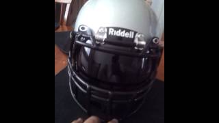 Riddell revo speed with oakly visor [upl. by Edda268]