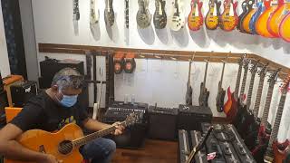 Nadeeka Jayawardana 🎸😍  Lahiru Guitar Shop Pannipitiya [upl. by Meadow]