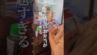 保育園のお弁当の日🍴🍱未だ我が子の好みが未知数すぎて母困惑。 お弁当 お弁当作り 主婦 お弁当記録 [upl. by Faires]