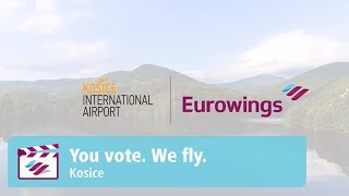 Kosice  You vote We fly  Eurowings [upl. by Ratcliff71]