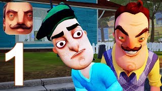 Hello Neighbor Full GAME Longplay Playthrough Gameplay All ways to escape  out of map  Secrets [upl. by Isyed200]