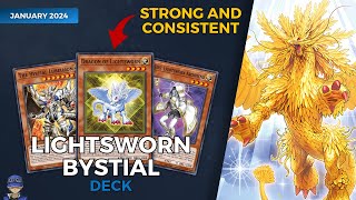 STRONG AND CONSISTENT LIGHTSWORN BYSTIAL Deck Duels 2024 YGOPRO JANUARY 2024 [upl. by Aileno]