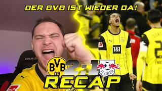 DER BVB IST WIEDER DA 😍🔥 BVB vs RB LEIPZIG FREUDENTALK 🔥 [upl. by Obala]