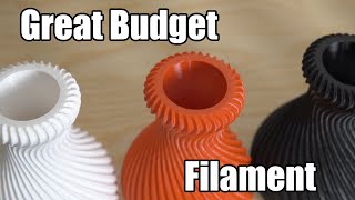 High Quality Budget 3D Printing Filament From DURAMIC 3D [upl. by Neveda533]