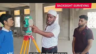 Traverse Surveying kese kiya jata hai how to take Backsight from Sokkia Total Station [upl. by Sass]