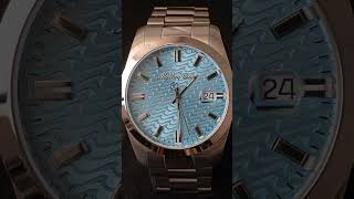 MathyTissot quotMathy Iquot Blue Dial  A Minute Passing By watches swisswatch [upl. by Etteuqaj]