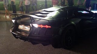 Timati’s Lamborghini Mansory Aventador LP16004 Carbonado GT in Monaco [upl. by Dolli511]