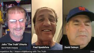 David Selwyn vs Paul Spadafora Rd 1 Truth amp Company Boxing IQ Trivia Tournament [upl. by Kate]