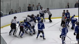 GOJHL  London Nationals vs Port Colborne Sailors [upl. by Herwick]