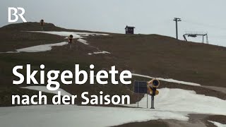 Skigebiete nach der Saison  Skifahren vs Naturschutz  Zwischen Spessart und Karwendel  BR [upl. by Kristi]