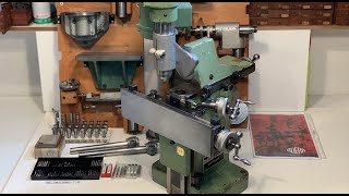 Aciera F1 High Precision Milling Machine with Accessories [upl. by Anieral]