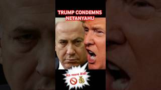 Trump CONDEMNS Netanyahushorts maga 2024elections worldwar3 memes [upl. by Chao]