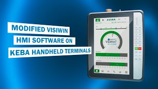 INOSOFTTV Modified VisiWin HMI Software on KEBA Handheld Terminals [upl. by Algy]