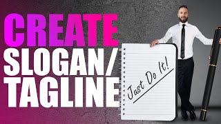 How To Create A Tagline Or Slogan Agency Process [upl. by Luhar398]