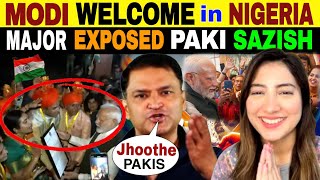 MAJOR GAURAV ARYA ANGRY ON PAK PM  PM MODI WARM WELCOME IN NIGERIA Harimohan [upl. by Lipski354]