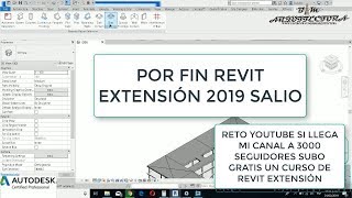 Revit Extension 2019 por sale a la luz [upl. by Htiekel974]