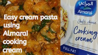 Easy pasta recipe using Almarai cooking cream [upl. by Ayotna]