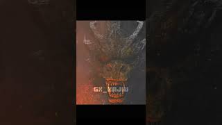 king ghidorah then vs now edit godzilla edit kingghidorah monsterverse kinggodzilla fpy [upl. by Vinita681]