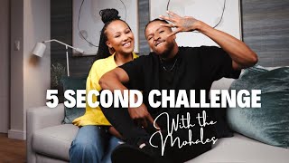 5 SECOND CHALLENGE  Mogale amp Kabelo Mohale [upl. by Dubenko]