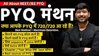 All About NEET  JEE PYQs  PYQ मंथन [upl. by Sardse716]